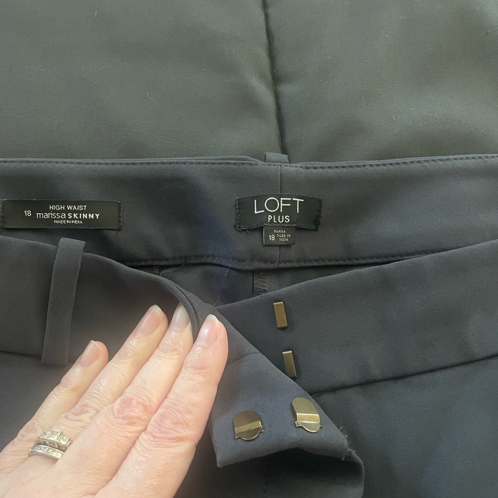 LOFT Plus High Waist Pants
